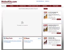 Tablet Screenshot of molexkits.com